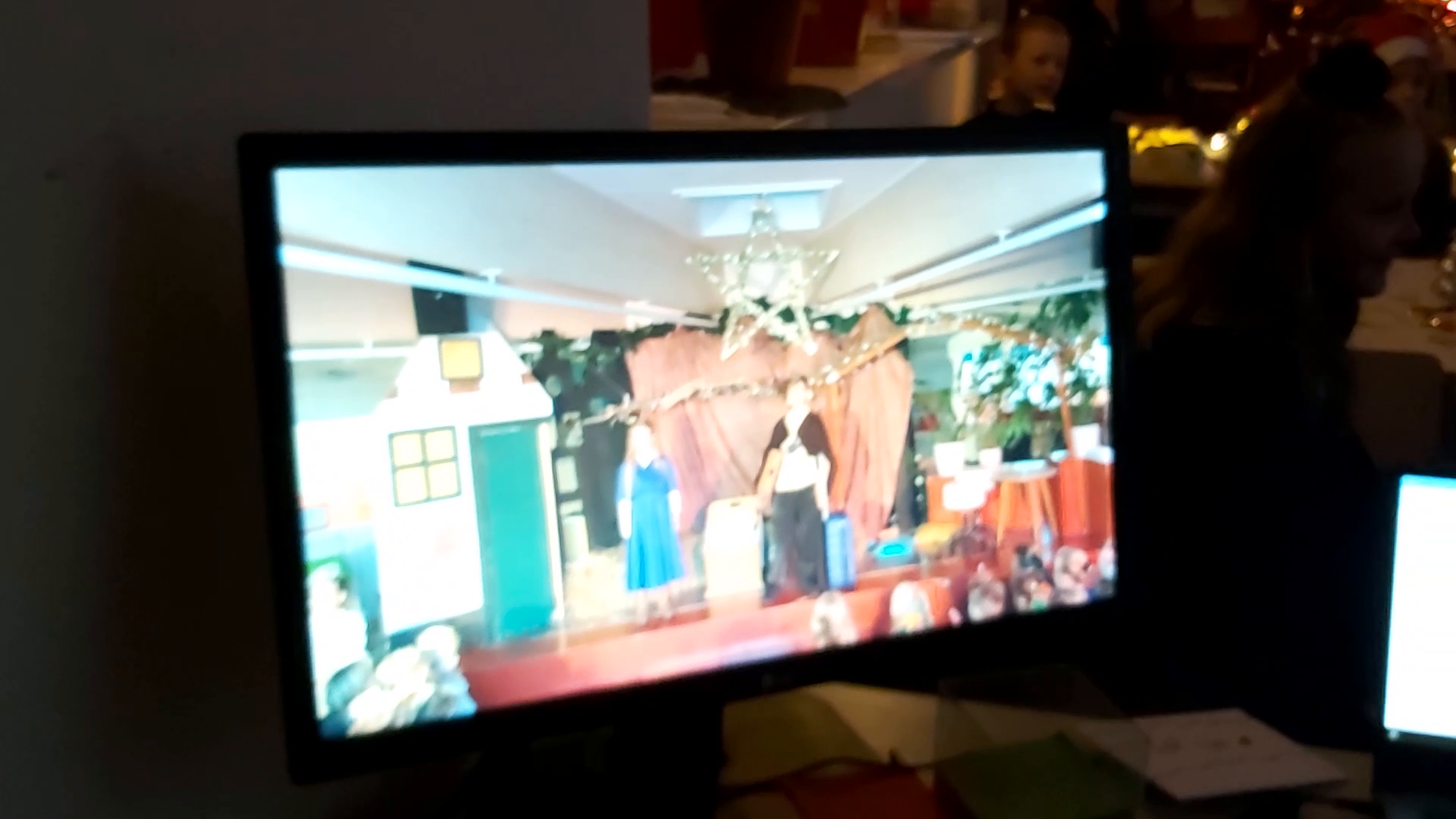 Gezellig kerstontbijt en musical kijken