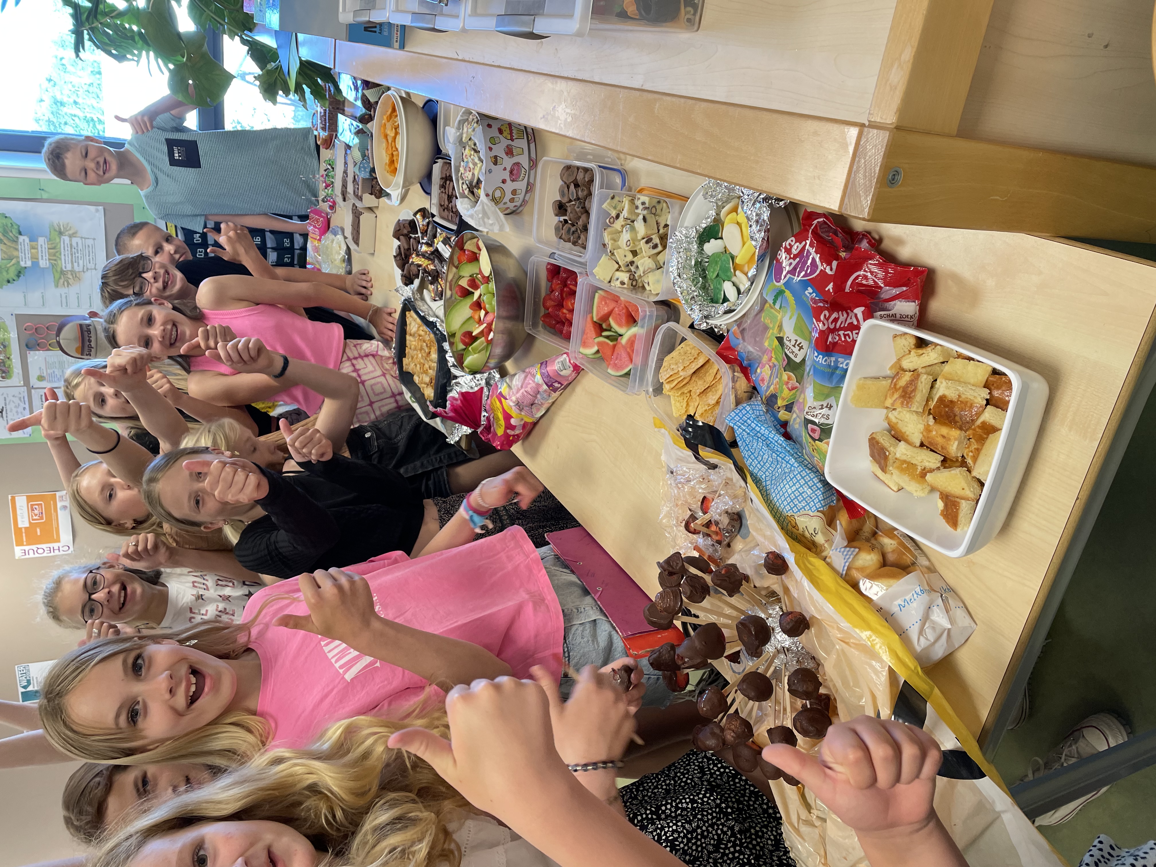 Groep 8 "All you can eat", fotograaf, ouderhulp gevraagd