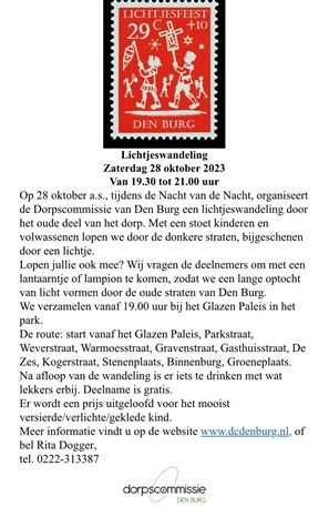 Lichtjestocht Den Burg